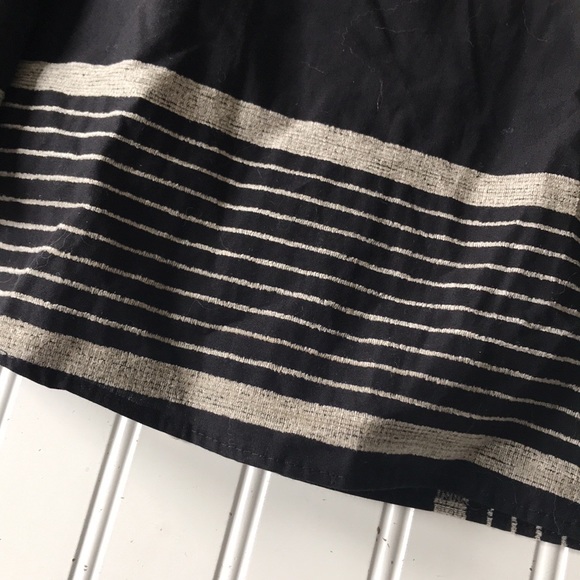 Anthropologie Eva Franco skirt black cream NWT - Picture 9 of 12
